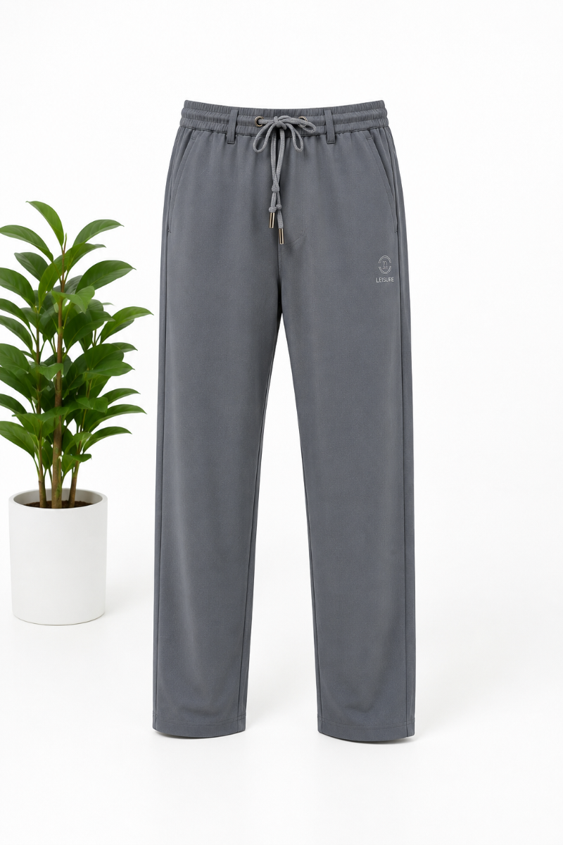 Imported Korean Trouser in Dark Gray Colour, with Power Lykra Stretch.