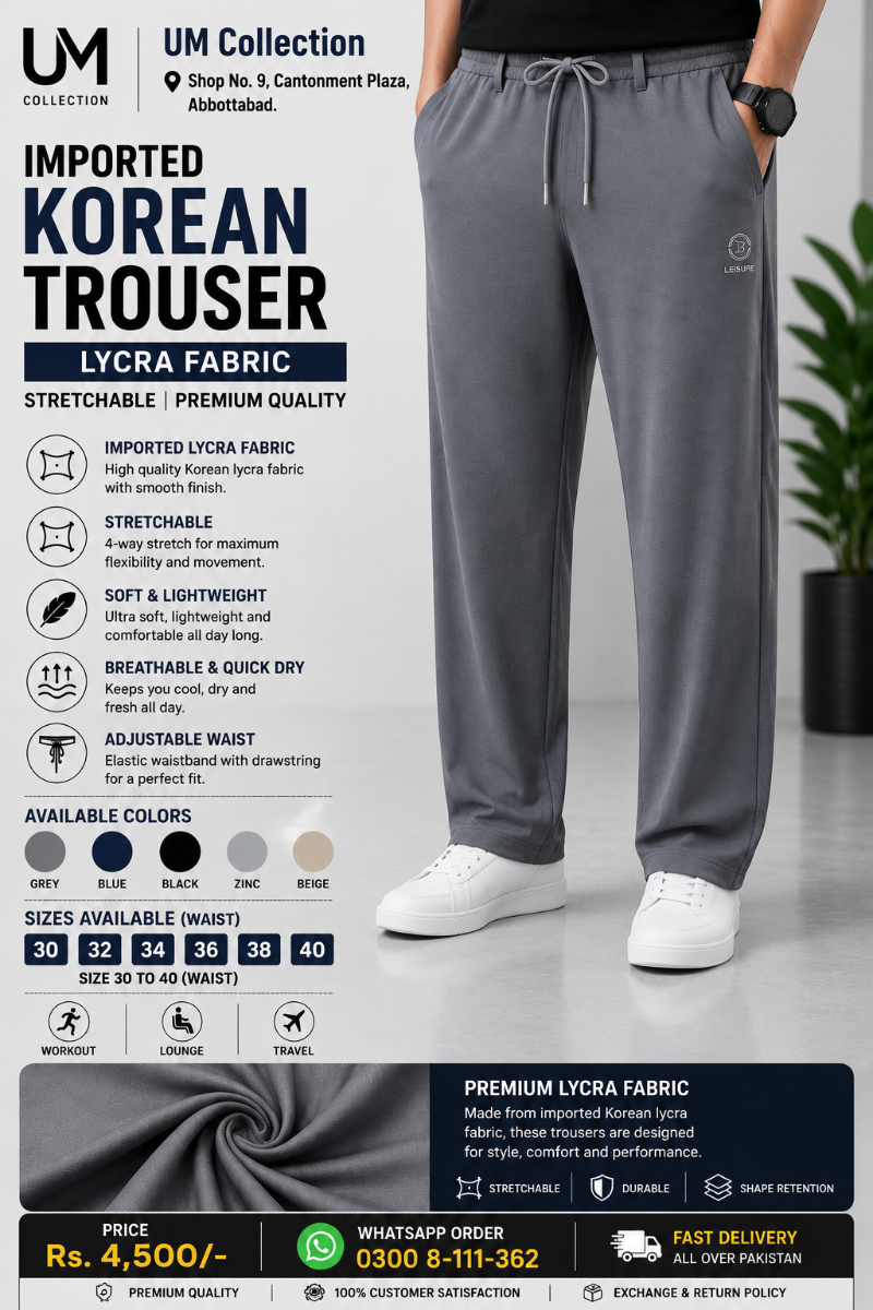 Imported Korean Trouser
